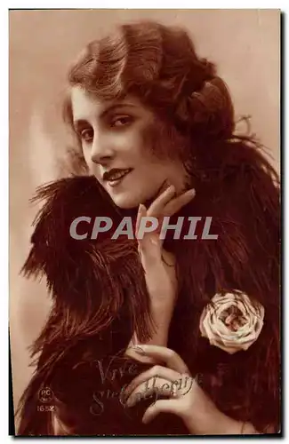 Cartes postales Fantaisie Ste Catherine Femme