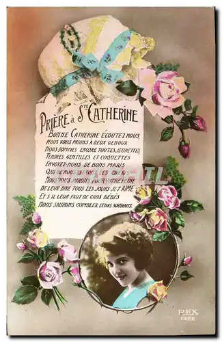 Cartes postales Fantaisie Ste Catherine