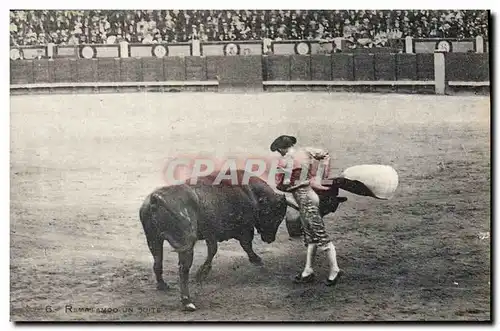 Cartes postales Corrida Course de taureaux