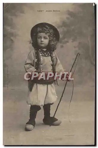 Cartes postales Folklore Jeune Breton Enfant