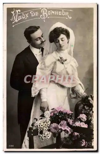 Cartes postales Fantaisie Femme Mariage