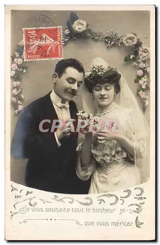 Cartes postales Fantaisie Femme Mariage