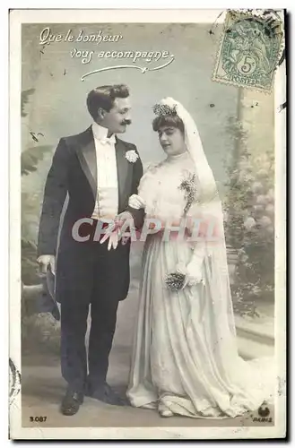 Cartes postales Fantaisie Femme Mariage