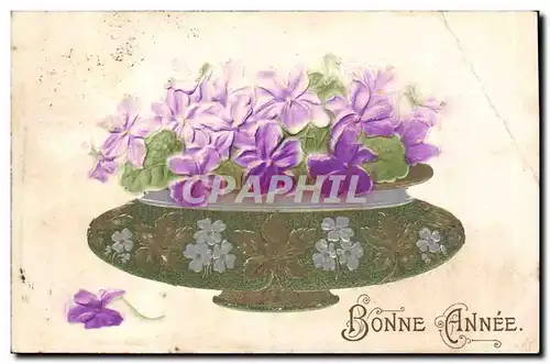 Cartes postales Fantaisie Fleurs