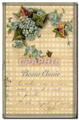 Cartes postales Fantaisie Fleurs