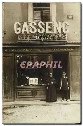 CARTE PHOTO Gassenc Tailleur