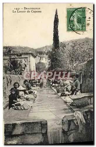 Cartes postales Draguignan Le lavoir de Capesse TOP