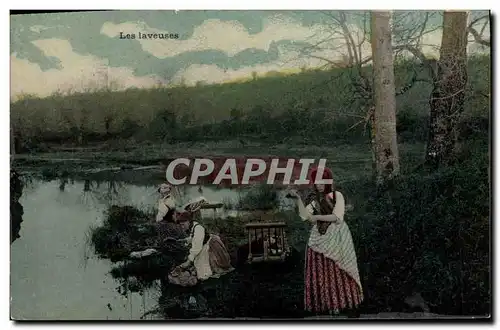 Cartes postales Les laveuses