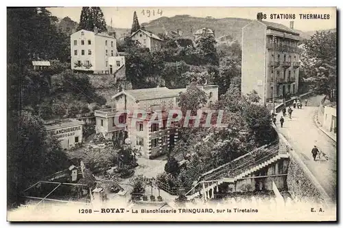Cartes postales Royat La blanchisserie Trinquard sur la Tiretaine