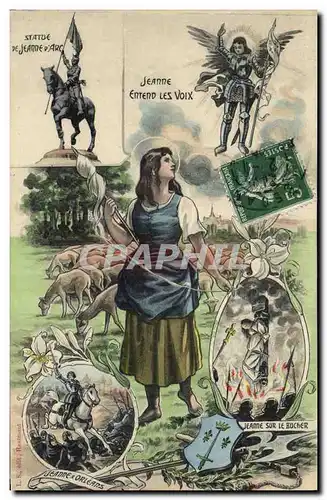 Cartes postales Jeanne d&#39Arc