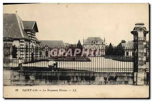 Cartes postales Cheval Chevaux Hippisme Saint Lo Le nouveau haras