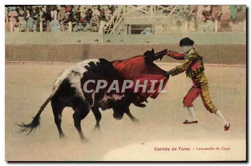 Cartes postales Corrida Course de taureaux Corrida de toros Lanceando de Capa