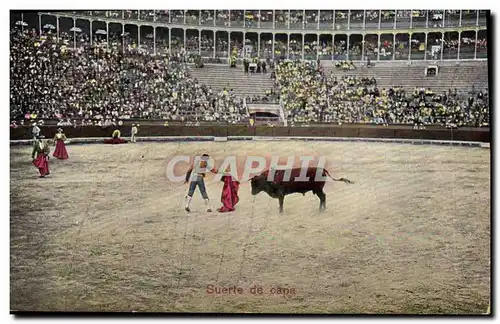 Cartes postales Corrida Course de taureaux Suerte de capa