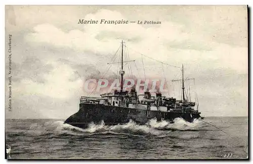 Cartes postales Bateau de Guerre Le Pothuau