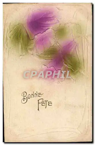 Cartes postales Fantaisie Fleurs