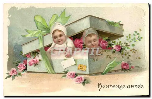 Cartes postales Fantaisie Enfants Heureuse annee