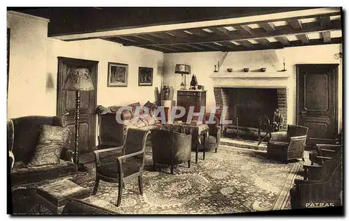 Ansichtskarte AK Les grandes de Port Royal Magny les Hameaux Living room Ancienne cuisine des solitaires Tapisser