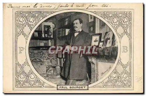 Cartes postales Paul Bourget