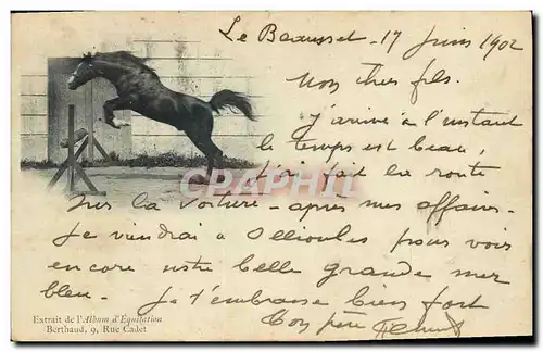 Cartes postales Cheval Equitation Hippisme