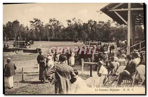 Ansichtskarte AK Cheval Equitation Hippisme Le Touquet Paris Plage Le concours hippique TOP