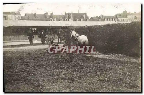CARTE PHOTO Cheval Equitation Hippisme