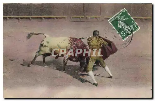 Cartes postales Corrida Course de taureaux