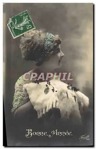 Cartes postales Fantaisie Femme Fourrure