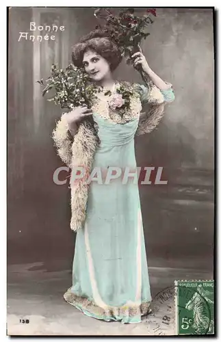 Cartes postales Fantaisie Femme Fourrure