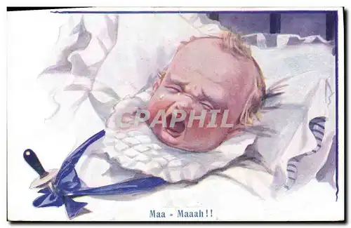 Cartes postales Fantaisie Illustrateur Enfant Bebe