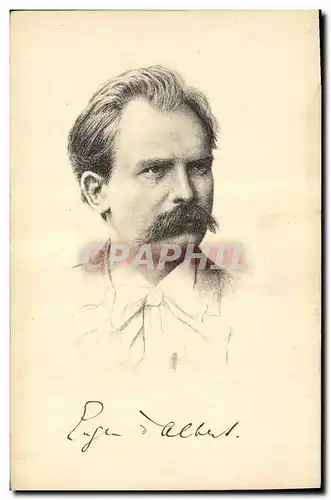 Cartes postales Eugen d&#39Albert