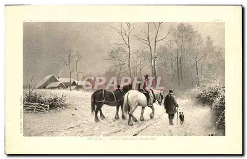 Cartes postales Hippisme Equitation