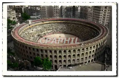 Moderne Karte Corrida Course de taureaux Valencia Plaza de toros