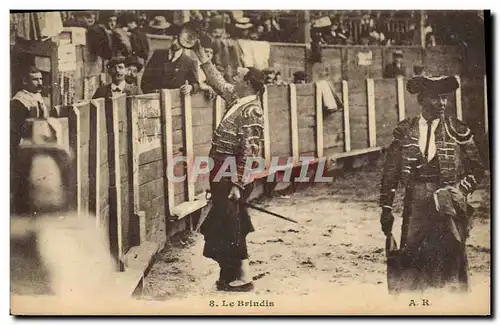 Ansichtskarte AK Corrida Course de taureaux Le Brindis