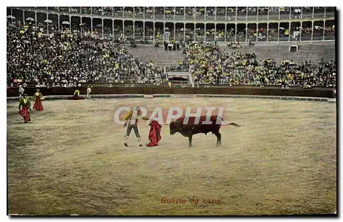 Cartes postales Corrida Course de taureaux Suerte de capa
