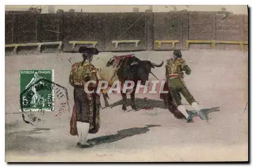 Cartes postales Corrida Course de taureaux