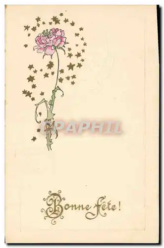 Cartes postales Fantaisie Fleurs