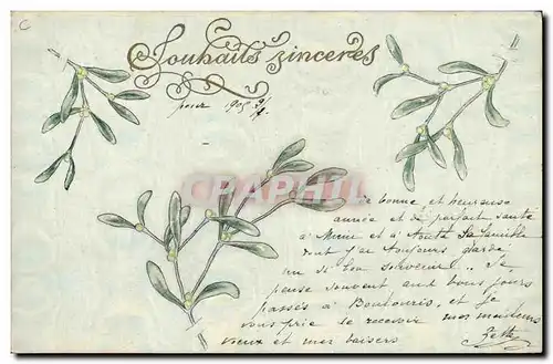 Cartes postales Fantaisie Fleurs