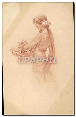 Cartes postales Fantaisie Femme