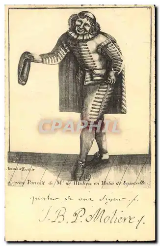 Cartes postales Moliere