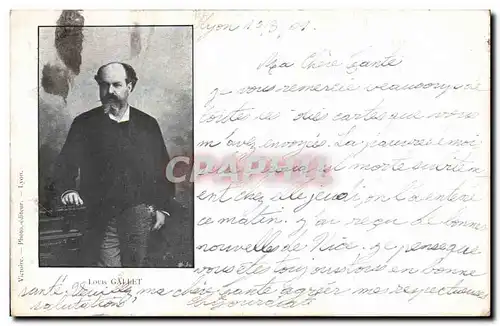 Ansichtskarte AK Louis Gallet