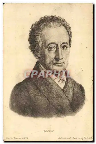 Cartes postales Goethe