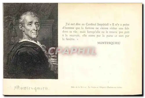 Cartes postales Montesquieu