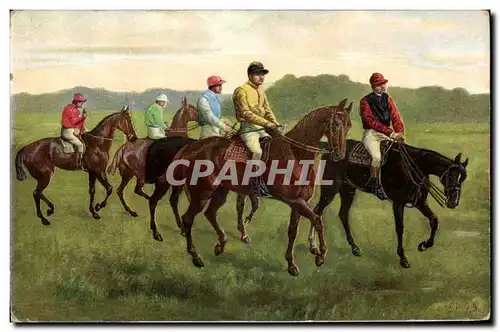 Cartes postales Equitation Hippisme Cheval