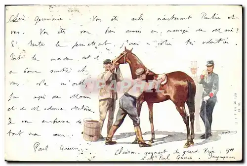 Cartes postales Equitation Hippisme Cheval Militaria