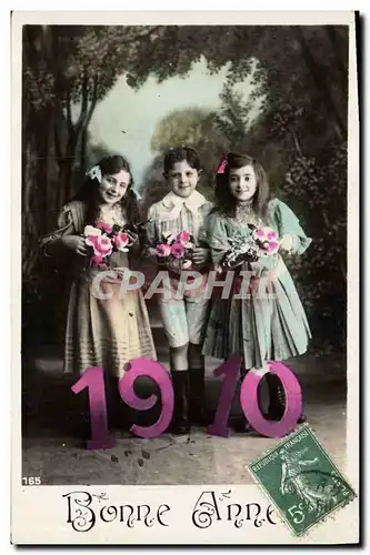 Cartes postales Fantaisie Annee 1910 Enfants