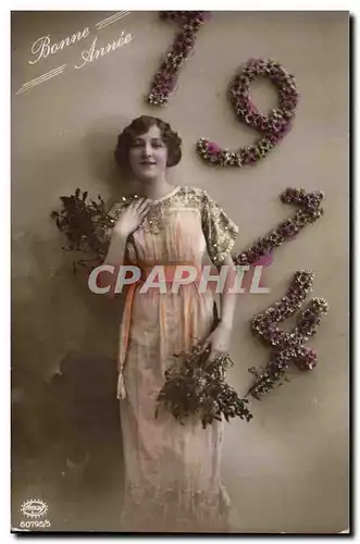 Cartes postales Fantaisie Annee 1914 Femme