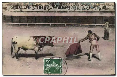 Cartes postales Corrida Course de Taureaux