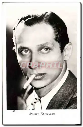 Moderne Karte Cinema Samson Fainsilber Cigarette Tabac