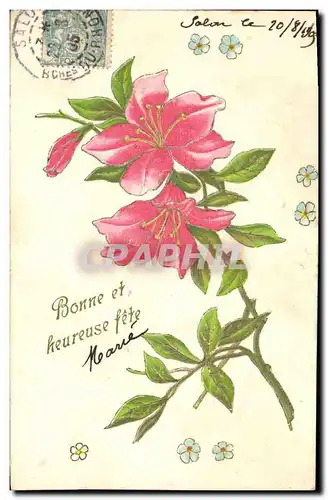 Cartes postales Fantaisie Fleurs