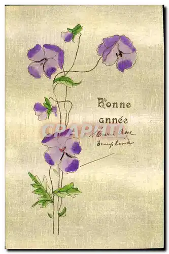 Cartes postales Fantaisie Fleurs